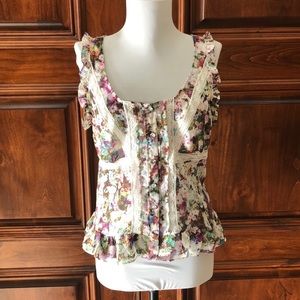 Floral Guess Top